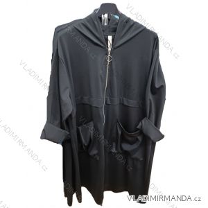 Women's Oversized Knitted Long Sleeve Sweater (S/M ONE SIZE) ITALIAN FASHION IMSN2416125