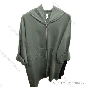 Women's Oversized Knitted Long Sleeve Sweater (S/M ONE SIZE) ITALIAN FASHION IMSN2416125