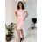 Women's short sleeve dress oversized (L-3XL) POLISH FASHION PMF20013