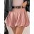 Short elegant skirt with belt for women (S/M/L ONE SIZE) ITALIAN FASHION IMWCH25126