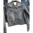 Women's denim jacket short (s-2xl) MA520002