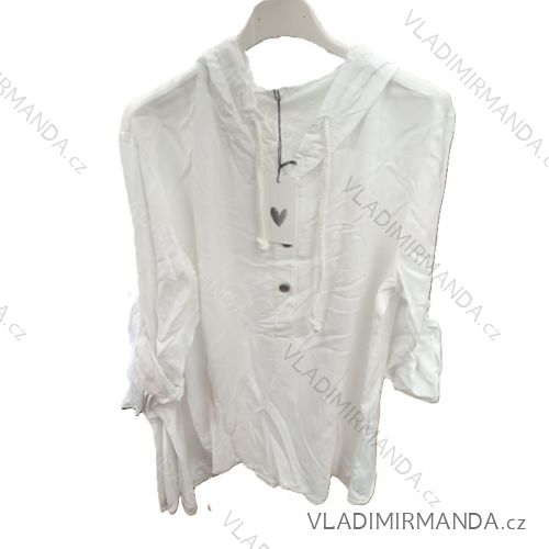 Women's Oversized Knitted Long Sleeve Sweater (S/M ONE SIZE) ITALIAN FASHION IMSN2416125