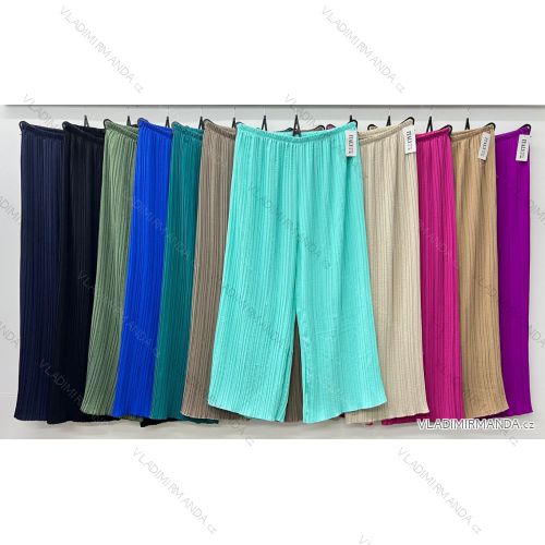 Elegant trousers with belt for women (S/M/L ONE SIZE) ITALIAN FASHION IM425057