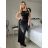 Elegant formal dress with straps for women (S / M ONE SIZE) ITALIAN FASHION IM321576