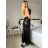 Elegant formal dress with straps for women (S / M ONE SIZE) ITALIAN FASHION IM321576