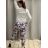Summer dress on straps women's stripe (uni s / m) ITALIAN FASHION IMBS20003 L / XL blue