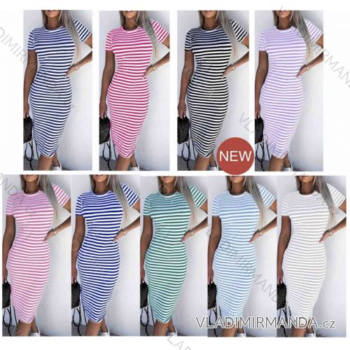 Šaty elegantní košilové dlouhý rukáv dámské (S/M ONE SIZE) ITALSKÁ MÓDA IMWY21734