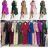 Long shirt dress with belt 3/4 long sleeves for women (S/M/L ONE SIZE) ITALIAN FASHION IMWB25221