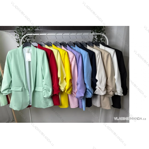 Elegant long sleeve women's jacket (S/M/L ONE SIZE) ITALIAN FASHION IMPLP2470040090