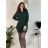 Women's long sleeve knitted dress (S/M/L ONE SIZE) ITALIAN FASHION IMC24487