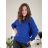 Women's long sleeve sweater (uni s / m) ITALIAN FASHION TM922STAR purple M / L
