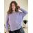 Women's long sleeve sweater (uni s / m) ITALIAN FASHION TM922STAR