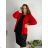 Elegant long sleeve women's jacket, oversized (48/50/52 ONE SIZE) ITALIAN FASHION IMD25513