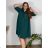 Women's elegant party long sleeve dress (S/M ONE SIZE) ITALIAN FASHION IM322282