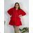 Women's Plus Size Long Sleeve Hoodie (52/54/56 ONE SIZE) ITALIAN FASHION IMD24LUISA