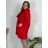Women's Plus Size Long Sleeve Hoodie (52/54/56 ONE SIZE) ITALIAN FASHION IMD24LUISA