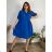 Women's elegant party long sleeve dress (S/M ONE SIZE) ITALIAN FASHION IM322282