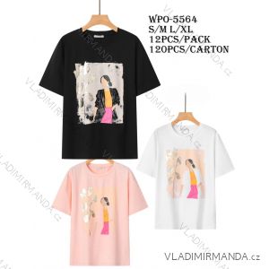 Women's short sleeve T-shirt (S/M - L/XL) GLO-STORY GLO25WPO-5564