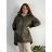 Women's Plus Size Hooded Jacket (XL/2XL ONE SIZE) ITALIAN FASHION IM422684