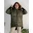 Women's Plus Size Hooded Jacket (XL/2XL ONE SIZE) ITALIAN FASHION IM422684