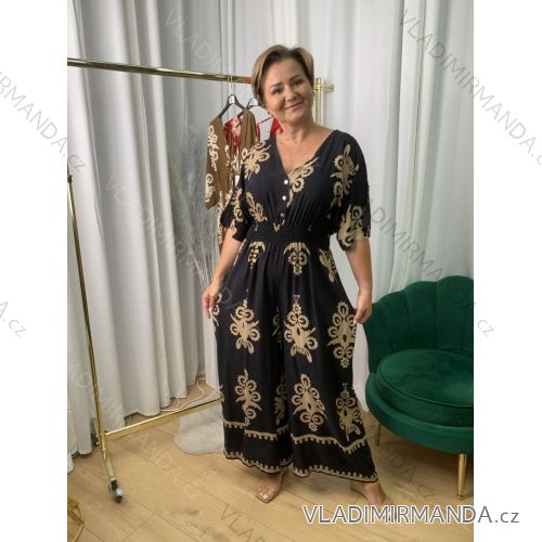 Women's Long Sleeve Shirt Dress (S/M ONE SIZE) ITALIAN FASHION IMWD232607
