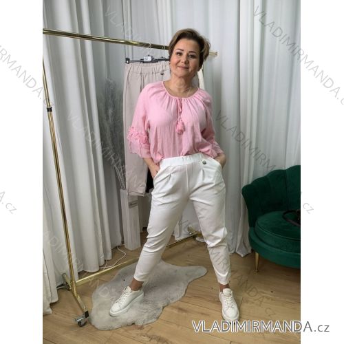 Women's Long Sleeve Shirt Dress (S/M ONE SIZE) ITALIAN FASHION IMWD232607
