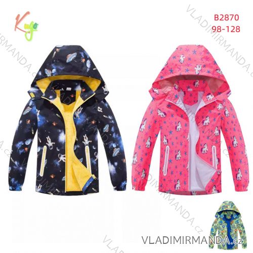 Long sleeve softshell jacket for children boys and girls (98-128) KUGO HK5658
