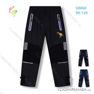 Softshell thin spring trousers for children's boys and girls (98-128) KUGO HK5652