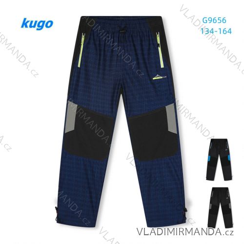 Softshell pants, thin, spring, for boys and girls (134-164) KUGO HK5656