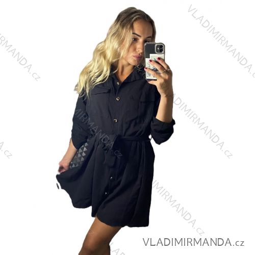 Women's Oversized Bow Tie Dress (S / M / L / XL / 2XL ONE SIZE) ITALIAN FASHION IMD22493