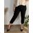 Women's stretch pants oversized (46/48/50 ONE SIZE) ITALIAN FASHION IM525BETTANY