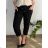 Women's stretch pants oversized (46/48/50 ONE SIZE) ITALIAN FASHION IM525BETTANY/DUR 48/50 beige cream