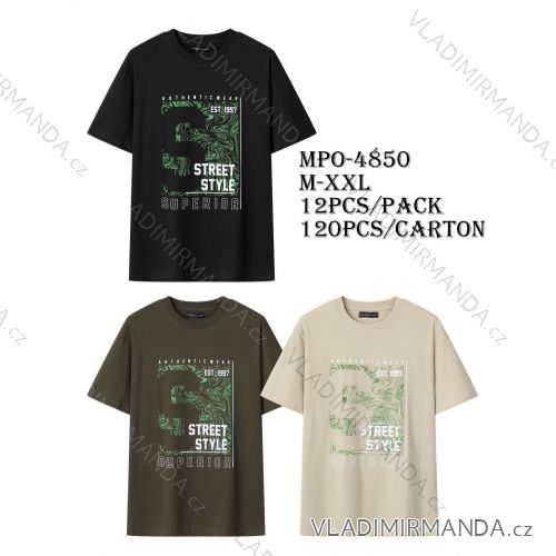 Men's short sleeve T-shirt (M-2XL) GLO-STORY GLO25MPO-4850