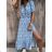 Women's short sleeve summer casual dress (S/M/L ONE SIZE) ITALIAN FASHION IMWGB25022