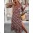 Women's short sleeve summer casual dress (S/M/L ONE SIZE) ITALIAN FASHION IMWGB25022