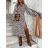 Women's short sleeve summer casual dress (S/M/L ONE SIZE) ITALIAN FASHION IMWGB25022