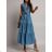 Women's short sleeve summer casual dress (S/M/L ONE SIZE) ITALIAN FASHION IMWGB25022