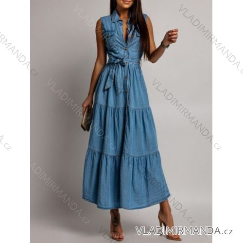 Women's short sleeve summer casual dress (S/M/L ONE SIZE) ITALIAN FASHION IMWGB25022