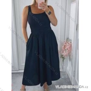 Women's short sleeve summer casual dress (S/M/L ONE SIZE) ITALIAN FASHION IMWGB25022