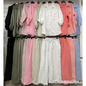 Women's short sleeve summer casual dress (S/M/L ONE SIZE) ITALIAN FASHION IMWGB25022