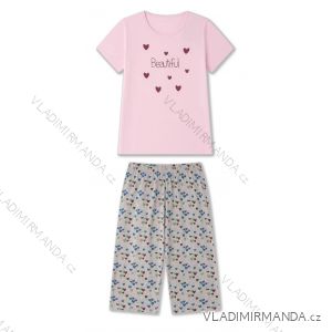 Women's short pajamas (S-2XL) WOLF D2535