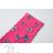 Long leggings with butterflies for children and teenagers for girls (104-134) WOLF H2552B