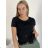 T-shirt short sleeve dirked womens (uni sl) ITALIAN Fashion IM5171191 S / M / L white