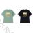 Men's short-sleeved cotton T-shirt, oversized (M-3XL) WOLF S2571B