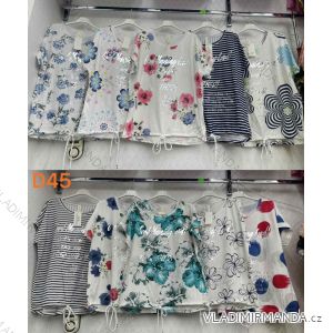 Women's Long Sleeve Knitted Sweater (S/M ONE SIZE) ITALIAN FASHION IMWDT23005
