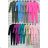 Women's short sleeve summer casual dress (S/M/L ONE SIZE) ITALIAN FASHION IMWGB25022