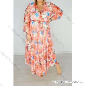 Women's short sleeve summer casual dress (S/M/L ONE SIZE) ITALIAN FASHION IMWGB25022