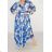 Women's short sleeve summer casual dress (S/M/L ONE SIZE) ITALIAN FASHION IMWGB25022