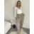 Elegant trousers with belt for women (S/M/L ONE SIZE) ITALIAN FASHION IM425057