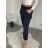 Elegant trousers with belt for women (S/M/L ONE SIZE) ITALIAN FASHION IM425057